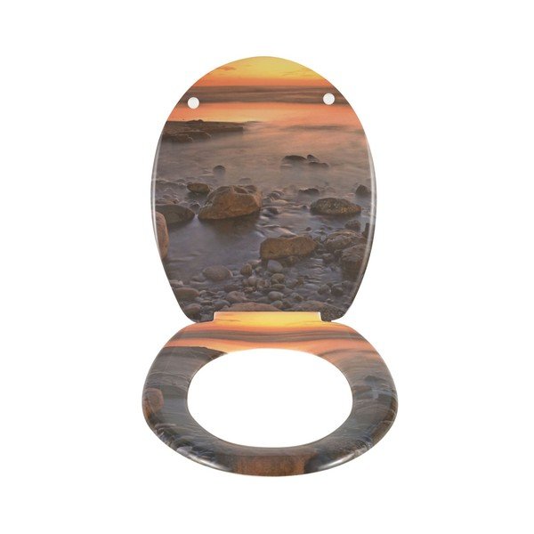 Deska za WC školjko Wenko Stone Shore, 44,5 x 36,5 cm-image-1