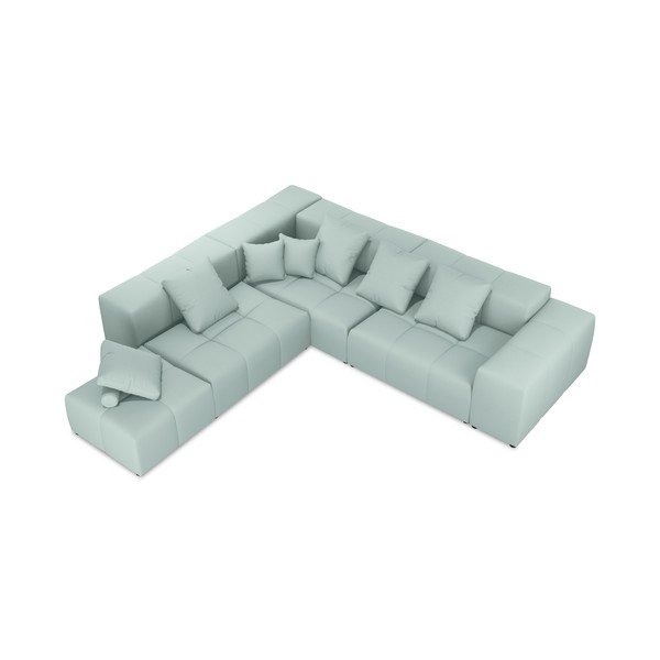 Zelen kotni kavč (obojestranski) Rome - Cosmopolitan Design -image-3