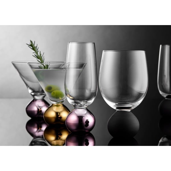 Kozarci za peneče vino 2 kos 250 ml Astrid Rose - Ladelle-image-1