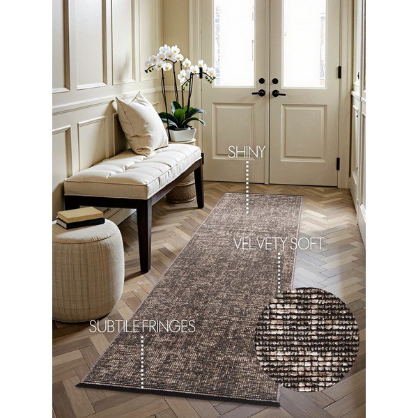 Bež tekač 80x250 cm Prisma – Elle Decoration-image-1