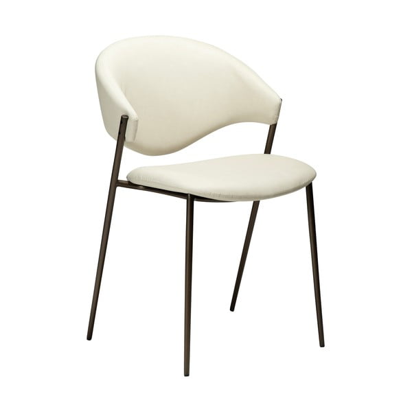 Slonokoščen jedilni stol iz umetnega usnja Zone – DAN-FORM Denmark