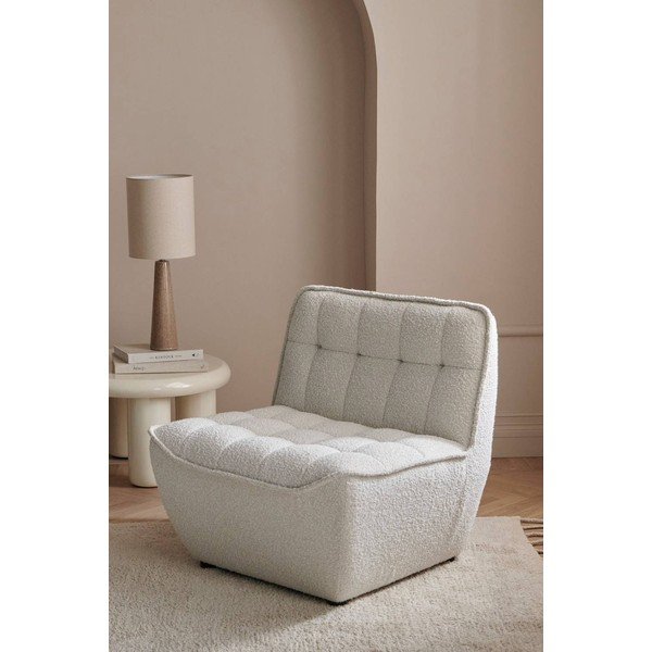Kremno bel fotelj Bambinella – Ellos Home-image-1
