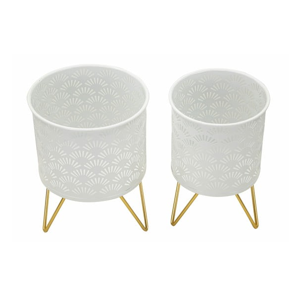 Kovinska stojala za cvetlične lonce v kompletu 2 ks ø 16 cm (višina 20 cm) Carly – Mauro Ferretti-image-2