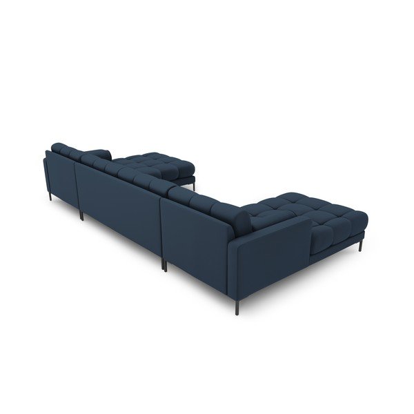 Modra kotna sedežna garnitura (v obliki črke "U") Bali – Cosmopolitan Design-image-4