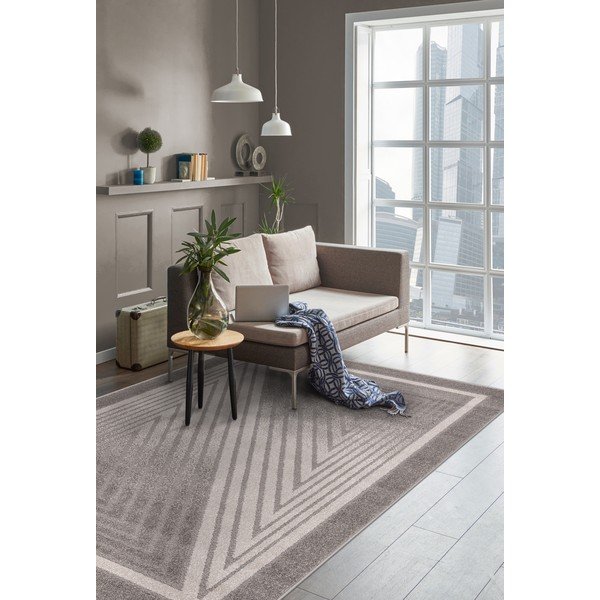 Siva/kremno bela preproga 200x280 cm Lori – FD-image-2