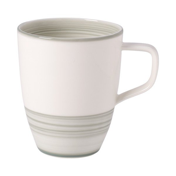 Bela in zelena porcelanska skodelica Villeroy & Boch Artesano Nature, 0,38 l