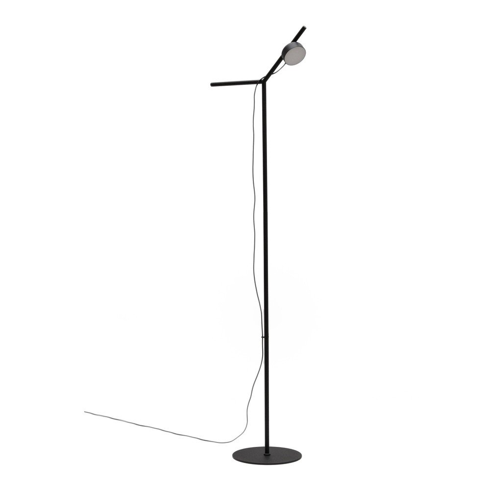 Črna LED zatemnitvena stoječa svetilka (višina 160 cm) Orey