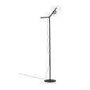 Črna LED zatemnitvena stoječa svetilka (višina 160 cm) Orey – Kave Home