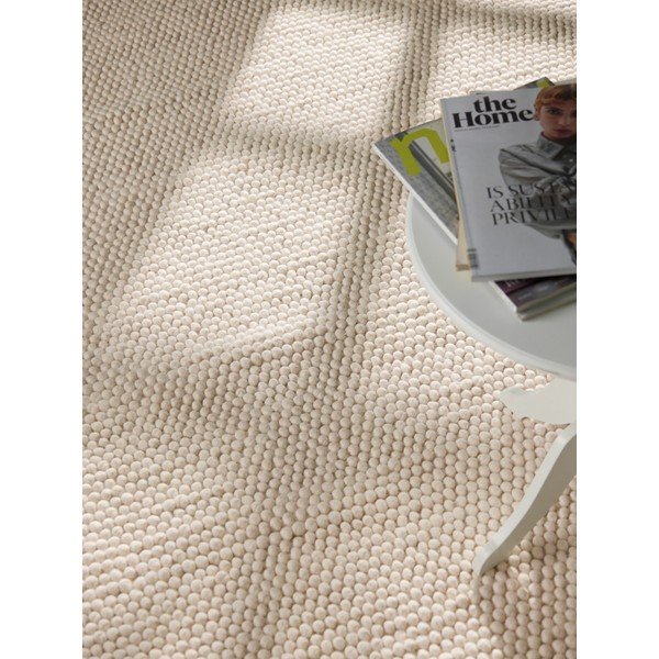 Kremno bela ročno tkana volnena preproga 120x170 cm Richmond Diana – Ted Baker-image-2