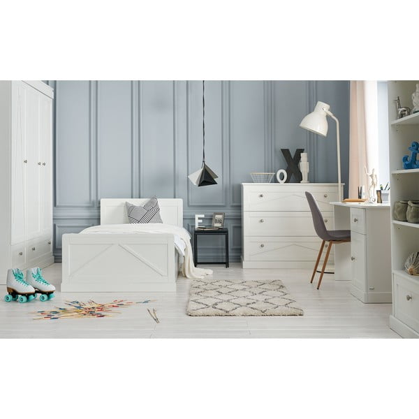 Bela otroška postelja 120x200 cm Marie – Pinio-image-3