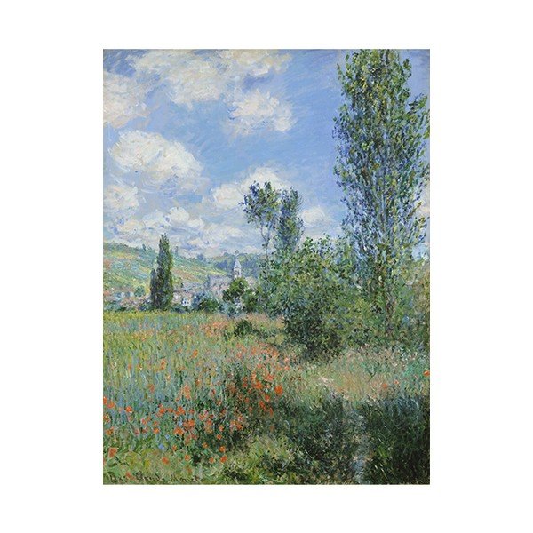 Claude Monet - Pogled na Vétheuil, 80x60 cm