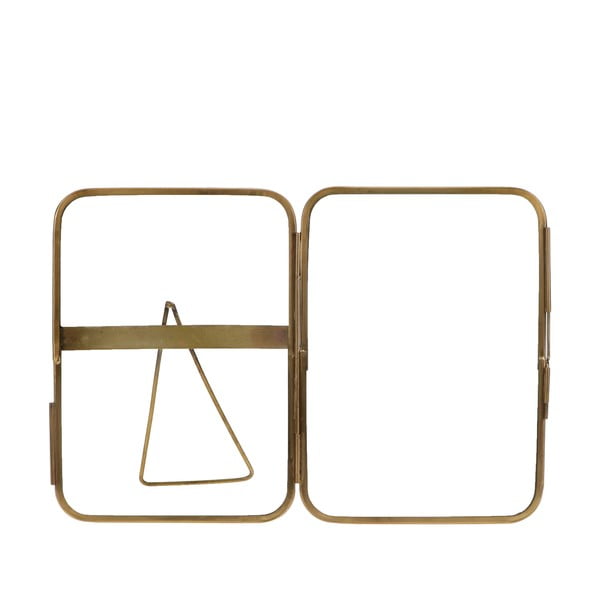 Kovinski stoječ okvir v zlati barvi 14x18 cm – Rex London-image-3