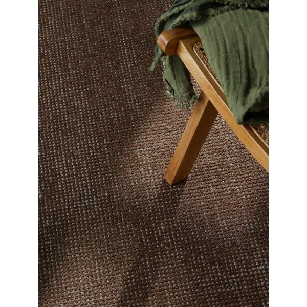 Rjava ročno tkana volnena preproga 120x170 cm Greenwich – Ted Baker-image-1