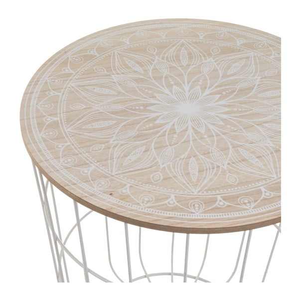 Okrogle stranske mizice v kompletu 2 ks ø 40 cm – Casa Selección-image-1