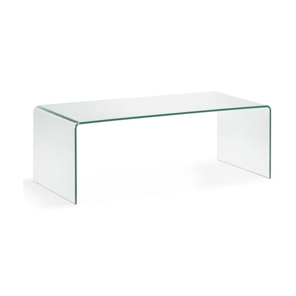 Steklena mizica 50x110 cm Burano – Kave Home
