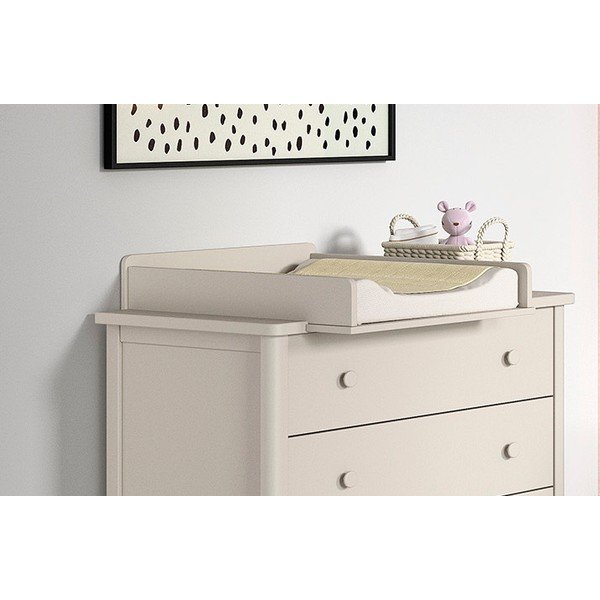 Bež otroška komoda s previjalnim pultom 89x90x55 cm Swingo – Vipack-image-2