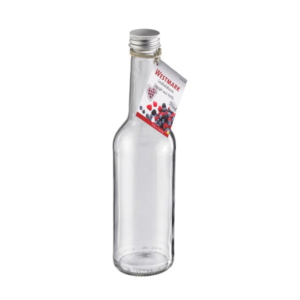 Steklena steklenica s pokrovčkom Grad, 350 ml