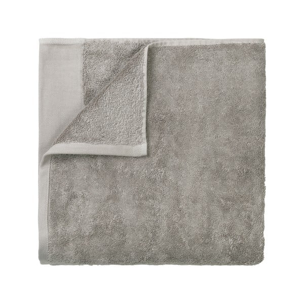 Siva bombažna brisača Blomus, 50 x 100 cm