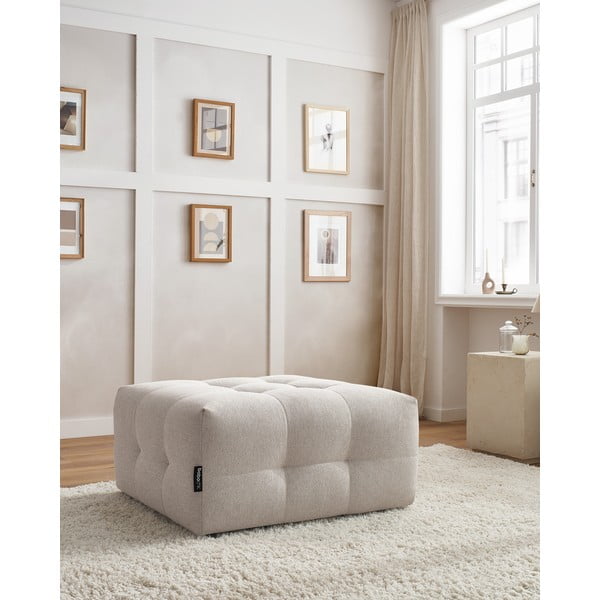 Bež tabure Kleber - Bobochic Paris-image-1