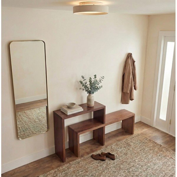 Stensko ogledalo 55x150,5 cm Marco – Kave Home-image-3