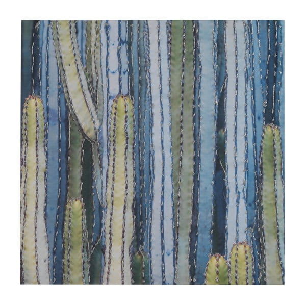Stenska slika na platnu Gese Modern Style Cactus Uno, 70 x 70 cm