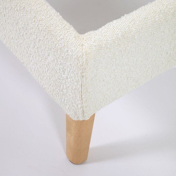 Svetlo siva zakonska postelja Kave Home Lydia, 160 x 200 cm-image-4