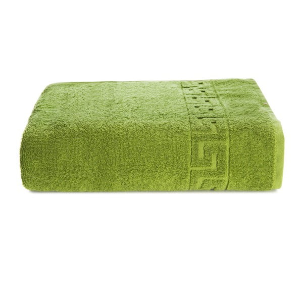 Zelena bombažna brisača Kate Louise Pauline, 30 x 50 cm