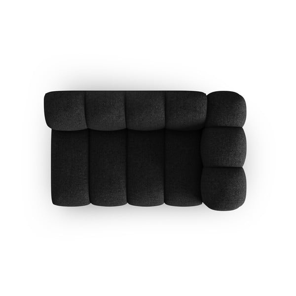 Črno-antracitno siv modul za sedežno garnituro (desni kot) Lupine – Micadoni Home-image-2