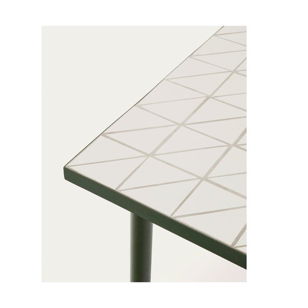 Jeklena vrtna miza 91x182 cm Maurina – Kave Home-image-4