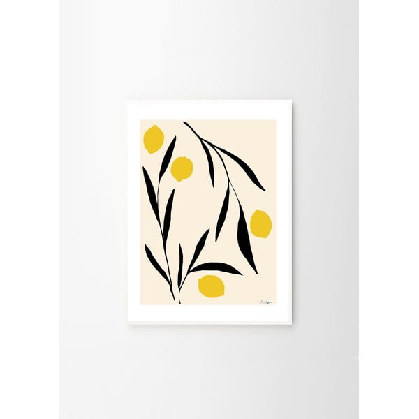 Plakat 50x70 cm Lemon – Anna Mörner – The Poster Club-image-4