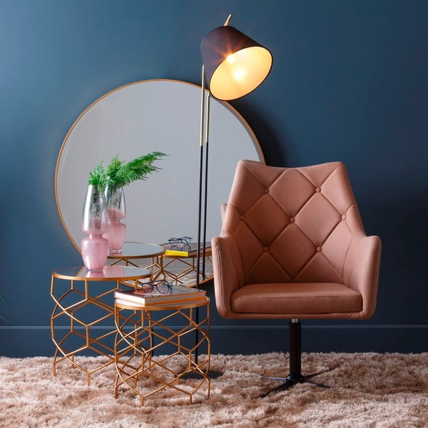 Stensko ogledalo ø 100 cm Ronda – Ixia-image-1