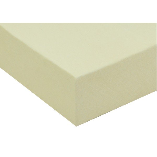 Kremno bela rjuha iz frotirja 90x200 cm 