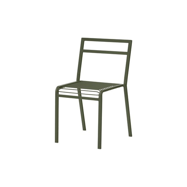 Zelen kovinski vrtni stol Oto – noo.ma