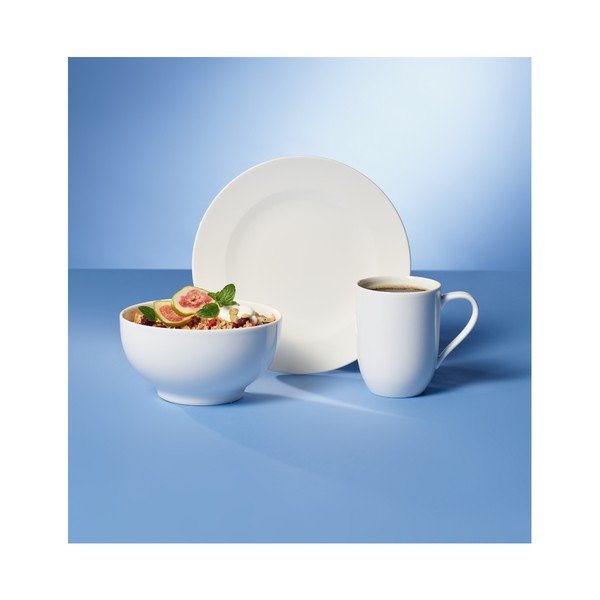 Villeroy & Boch For Me porcelanast komplet sklede, krožnika in vrča za zajtrk-image-1
