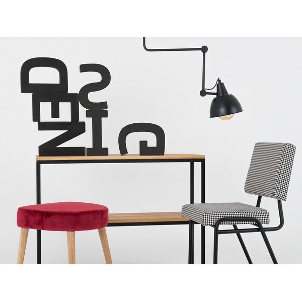 Črna viseča svetilka s kovinskim senčnikom 90x90 cm Coben - CustomForm-image-3