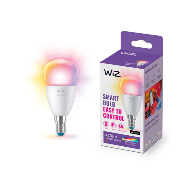 LED pametna žarnica z žarnico E14, 5 W – WiZ