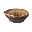 Temno rjava skleda iz kamenine Poterie – Casafina