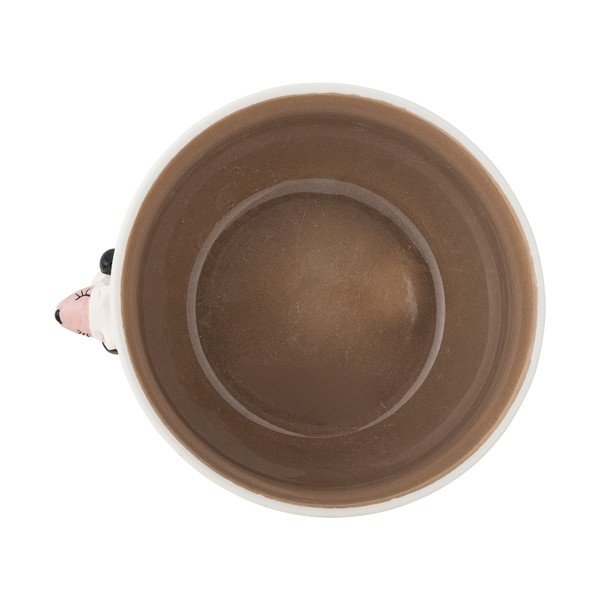 Bela/rjava otroška skleda iz kamenine ø 14 cm Dolly – Bloomingville Mini-image-4