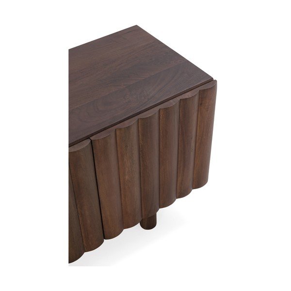 Rjava TV omarica iz masivnega manga 160x55x40 cm Tamira – MOME-image-3