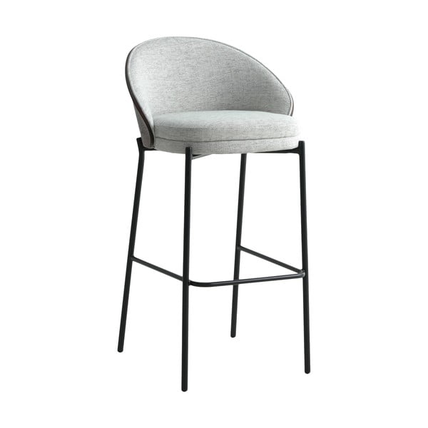 Svetlo sivi barski stoli v kompletu 2 ks 98 cm Canelas – House Nordic