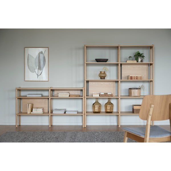 Knjižni regal s hrastovim furnirjem Rowico Holton-image-4