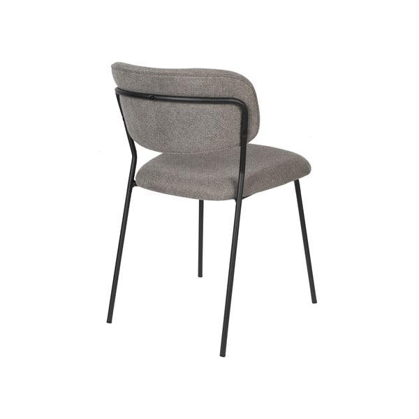 Sivi jedilni stoli v kompletu 2 kos Jolien - White Label-image-4