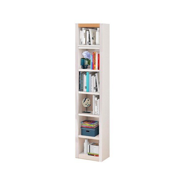Knjižnica iz lesa belega bora Støraa Baylee, širina 47 cm-image-1