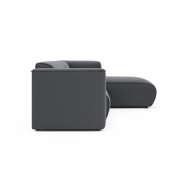 Temno siva kotna sedežna garnitura (desni kot/z ležalnikom) Merid  – Ropez-image-3