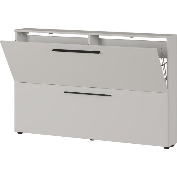 Sivo-bež stenska omarica za čevlje Utah - Germania-image-2