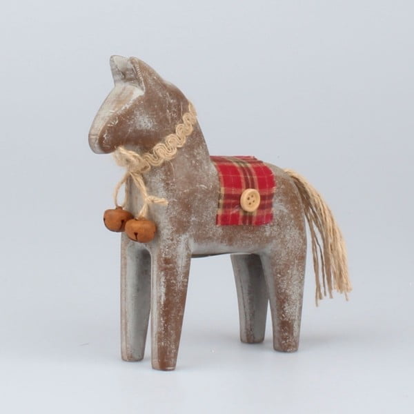 Božični okrasek v obliki konja Dakls, višina 16,5 cm
