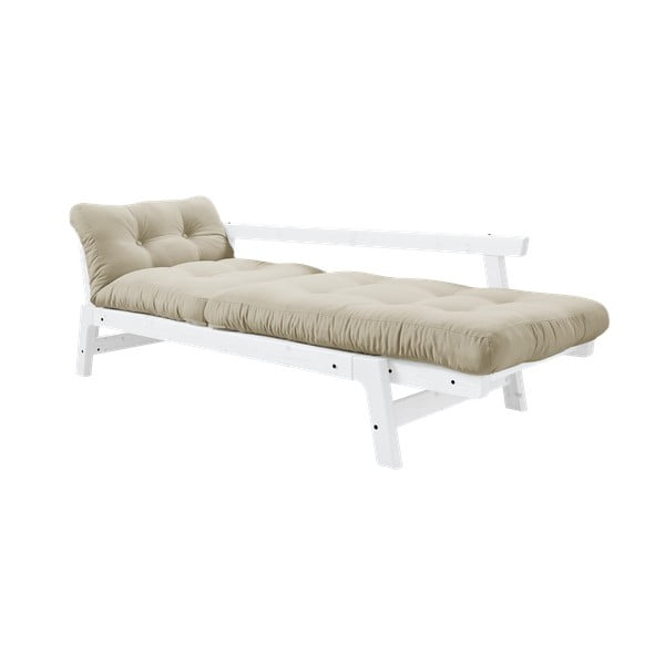 Raztegljiv kavč Karup Design Step White/Beige-image-3