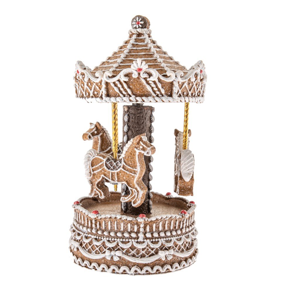 Glasbena igrača iz poliresina Merry Go Round