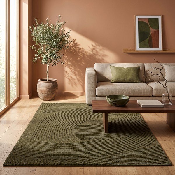 Zelena preproga 200x290 cm Zephyr – ESTE-image-3