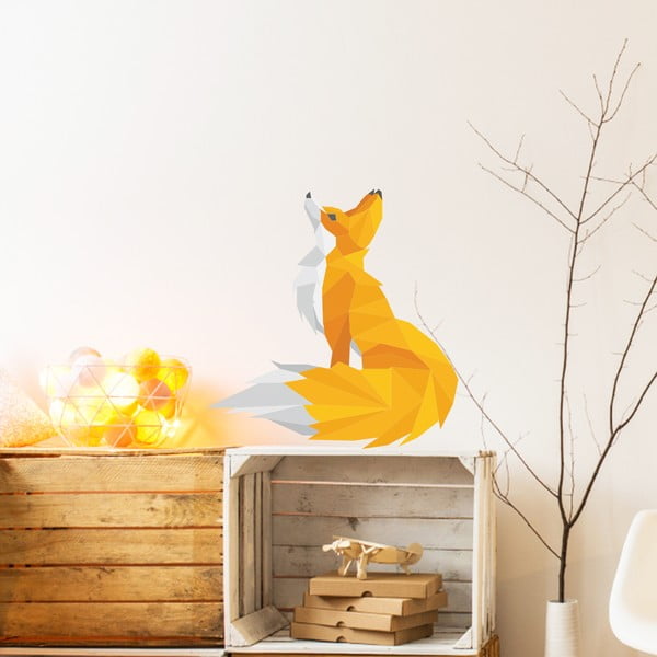 Nalepka Ambiance Origami Foxie